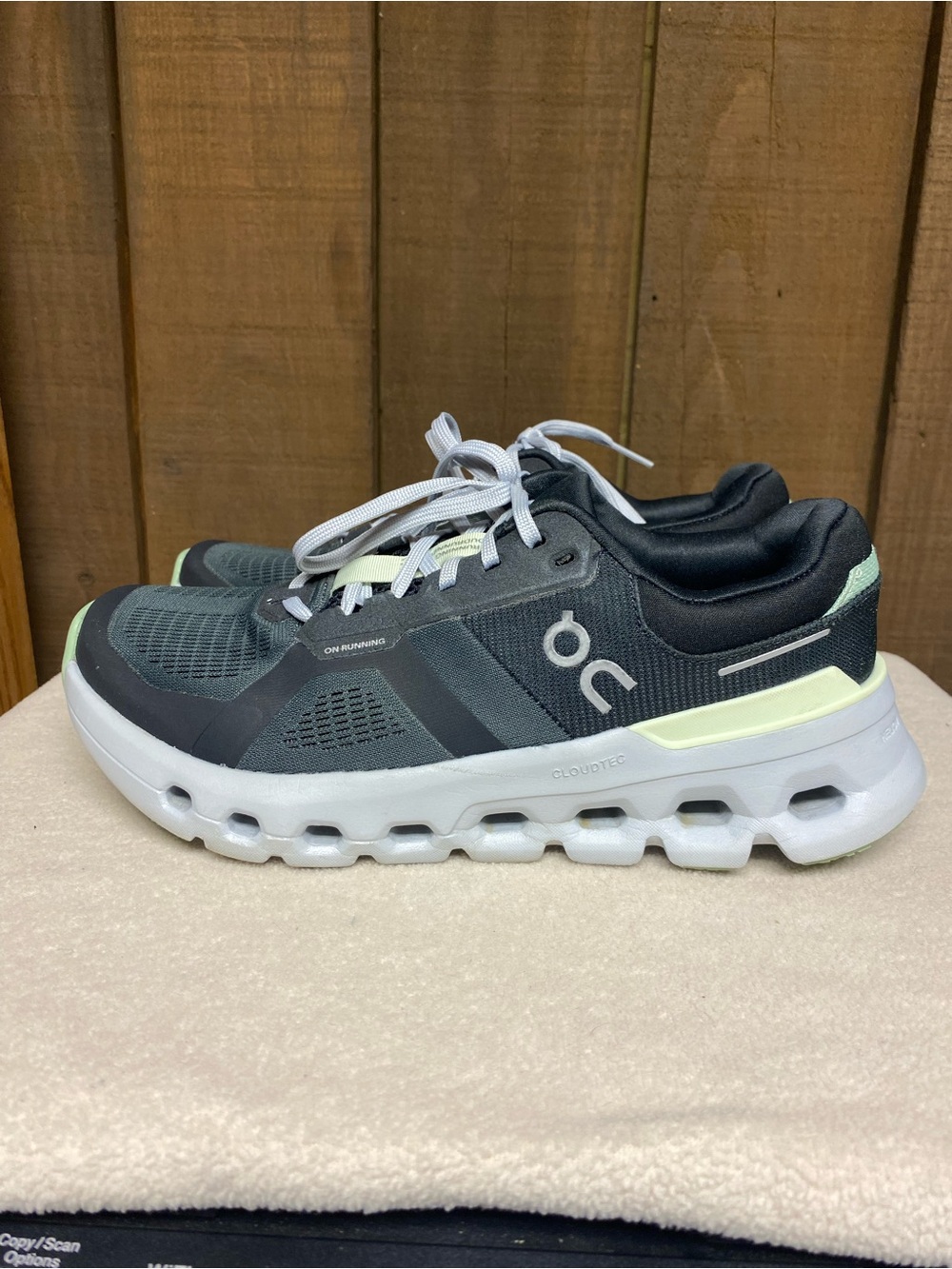 On Cloud Cloudrunner 2 Running Shoes 3WE10132577 Women - Shadow / Lima, Size 8
